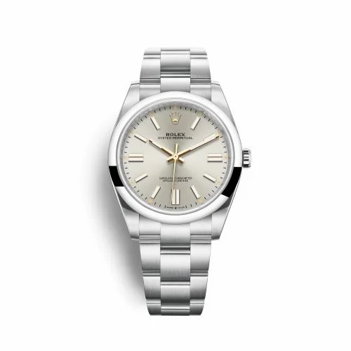 Rolex Oyster Perpetual 41 Stainless Steel / Silver 124300-0001 (M124300-0001)